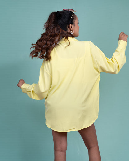 ChicEase Plus Size Button-Down Shirt