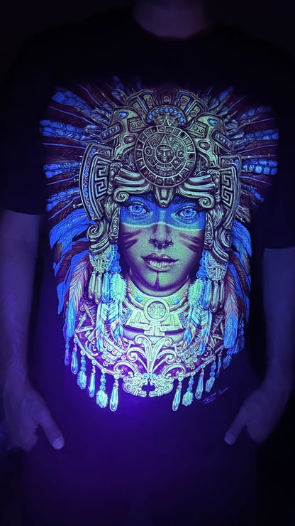 Tribal Glow UV Reactive T-Shirt