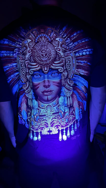 Tribal Glow UV Reactive T-Shirt