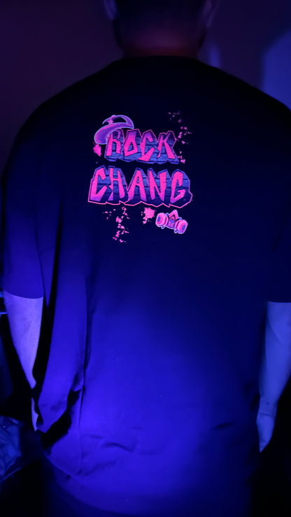 Urban Vibes Glow-in-the-Dark Graffiti Girl T-Shirt