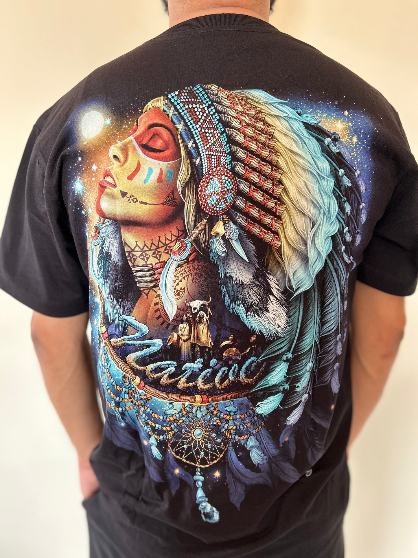 Native Spirit 3D Glow-in-the-Dark Nature Beauty T-Shirt