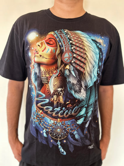 Native Spirit 3D Glow-in-the-Dark Nature Beauty T-Shirt